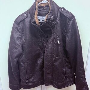 Calvin Klein Dark Brown Quilted Jacket